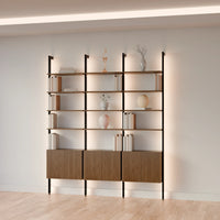 Walnut/black...
