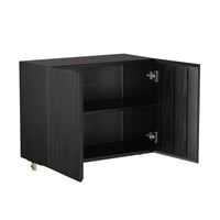 MODTRIM FIVE-UNIT Modular Bookcase with Wood Shelves + Cabinets