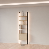 MODTRIM ONE-SECTION CURIO SET. 29"