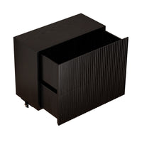 MODTRIM FOUR-UNIT Modular Bookcase with Wood Shelves + Drawers