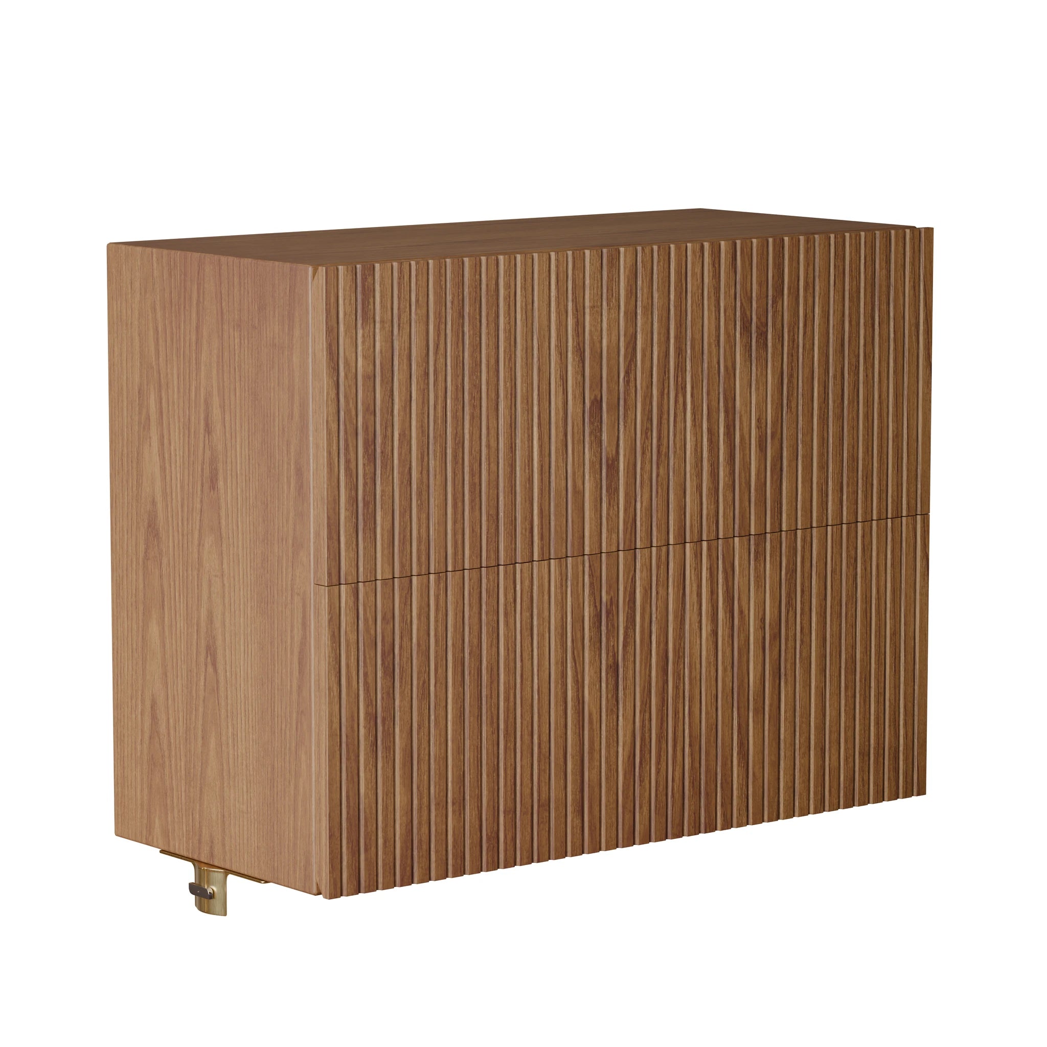 Walnut/gold